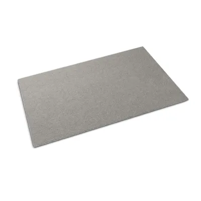 Imagen del producto de Alfombra para la puerta - Tapete para atrapar la suciedad - Alfombra antideslizante para interior y exterior - 60x40 cm - Gris plateado