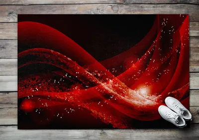 Produktbild von Fußmatte Aussen - Schuhmatte Haustür- Schmutzfangmatte Türvorleger - Outdoor Teppich Schmutzfänger - 150x100 cm - Abstrakte Linien