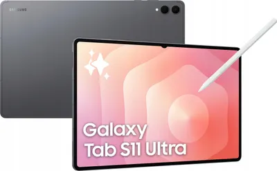 Zdjęcie produktu dla Samsung Galaxy Tab S11 Ultra, 37,1 cm (14.6"), 2960 x 1848 px, 1 TB, 16 GB, 695 g, Szary
