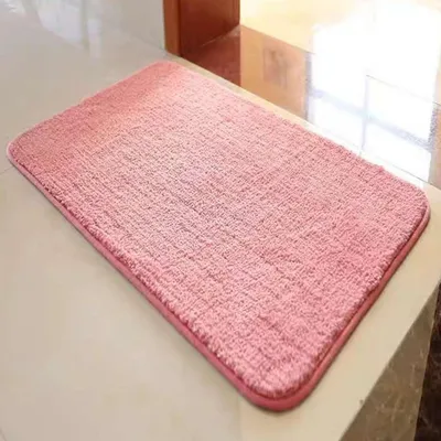 Immagine prodotto di Tappeto da bagno antiscivolo, assorbente, morbido e peloso, 100 x 130 cm, color rosa