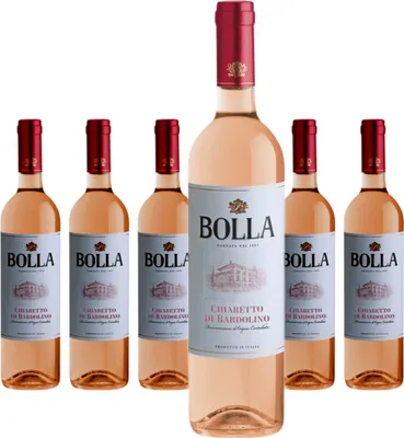 Produktbild von 6 x Bolla Bardolino Chiaretto DOC Classico