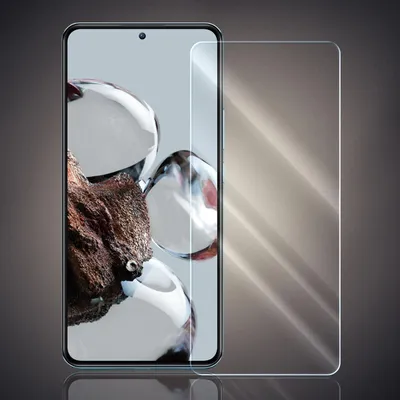 Produktbild von Panzer Folie für Xiaomi 12T / 12T Pro Echt Glas Displayschutzfolie Transparent Glasfolie 9H Härtegrad Schutzglasfolie
