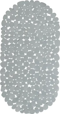 Produktbild von relaxdays Badewannenmatte grau 66,5 x 34,5 cm
