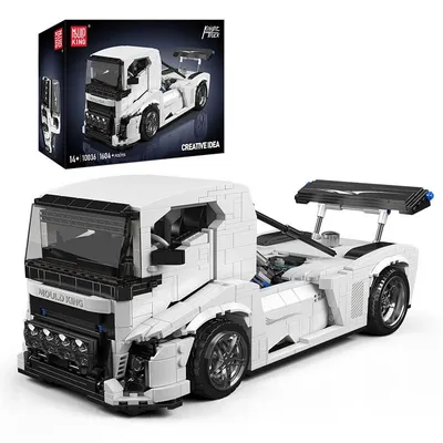 Obrázek produktu pro Mould King 10036 Knight Truck – Sada technických stavebních kostek s 1604 dílky