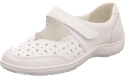 Produktbild von Waldläufer Spangenschuhe in weiss/weiss kombi, Gr. 4.5