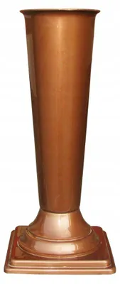 Image de vase haut en cuivre, h. 45 cm