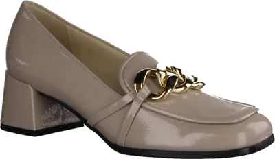Produktbild von Högl 104315-050 Damen, Pumps, klassisch, , Porzelan (Beige) - Damenschuhe Modische Pumps / Ballerina, Beige, leder (wet), absatzh&oumlhe: 35 mm