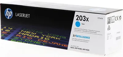Produktbild von HP Original Toner CF541X 203X Cyan für scharfe und lebendige Farbwiedergabe