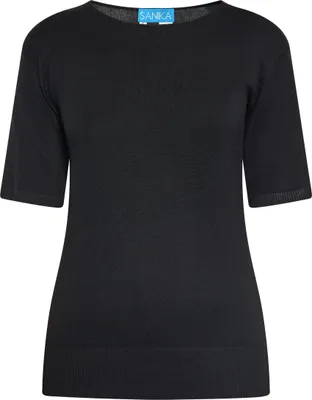 Produktbild von SANIKA damen t-shirt - schwarz, XL