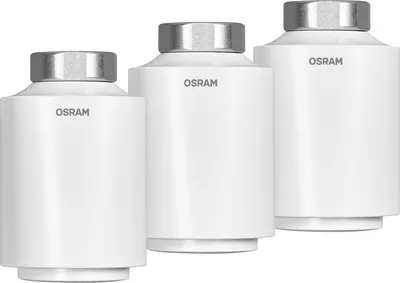 Produktbild von Osram Heizkörperthermostat SMART+ WIFI 3er Pack weiß