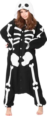 Produktbild von Skelett Kigurumi Größe: M-L