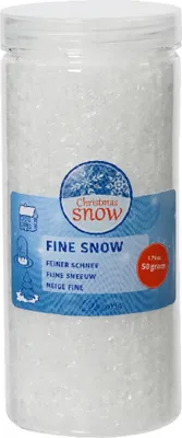 Produktbild von Kunstschnee Schneeflocken 50g Weiß