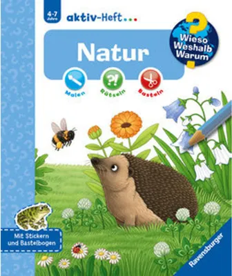 Produktbild von Wieso? Weshalb? Warum? aktiv-Heft: Natur