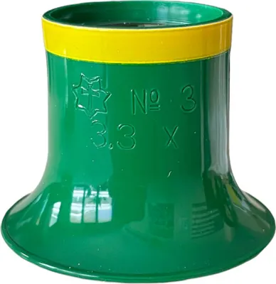 Immagine prodotto di Loupe per Orologi Sternkreuz N 3 3 3x con Anello Giallo