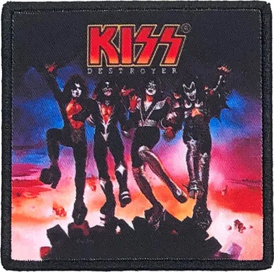 Produktbild von Kiss Destroyer 2 Aufnäher zum Aufnähen 86 x 86 mm