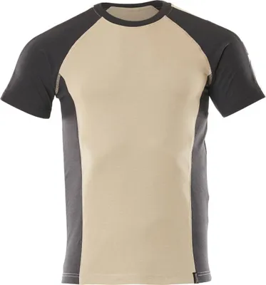 Produktbild von MASCOT 50567-959-5509-3XL, T-Shirt, Uni, 3XL, 124 cm, Baumwolle, Polyester, 195 g/m²