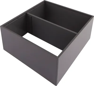 Produktbild von Blum Ambia-Line Frontauszugsrahmen 271x242x110mm, KS Stahl oriongrau matt