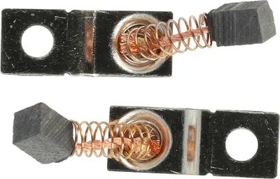 Produktbild von vhbw 2x Kohlebürste 5,5 x 3 x 3 mm kompatibel mit Saeshin Strong 107 II, 120 II Nagelfräser + Feder
