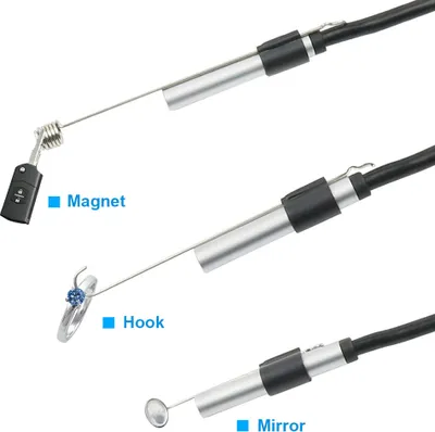 Obrázok produktu pre 3 v 1 USB2.0 Micro USB typu C Endoskop Inšpekčná kamera 5,5 mm Zabudované 6 nastaviteľných LED svetiel s 20 m káblom Vodotesnosť IP67 pre Android MacBook Windows PC