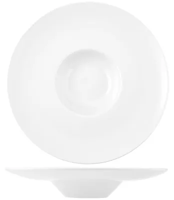Produktbild von H&H Pastaschüssel aus weißem Porzellan cm33