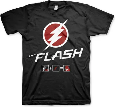 Produktbild von The Flash Riddle T-Shirt - XX-Large - Black