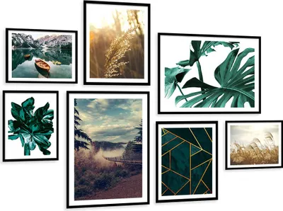 Image de GIGA SET 7 pcs. images TOUTES GRANDES dans un cadre KP141