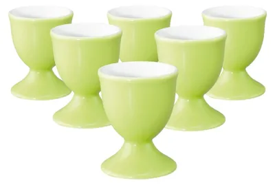 Produktbild von Seltmann Weiden Liberty Pure Colors Eierbecher ø 4,9 cm 6er Set - Lime Green