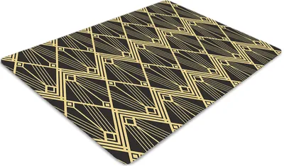 Produktbild von Stuhlunterlage Bürostuhlunterlage 120 cm x 90 cm Bodenmatte Bürostuhlunterlage - Moderne Fliesen
