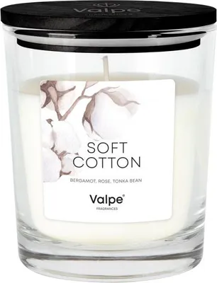 Obrázok produktu pre Valpe Biela bavlna vonná sviečka