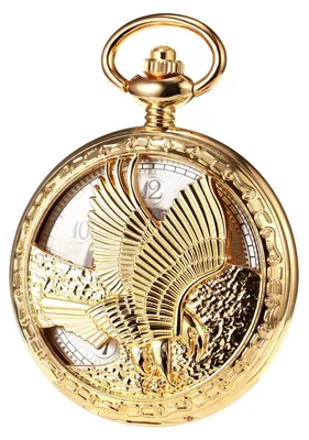 Image de Montre de poche mécanique rétro pour hommes, avec chaîne