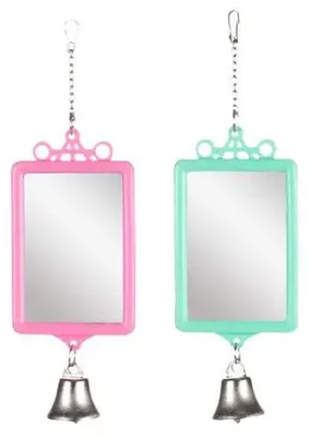 Image de Jouet pour perruche Flamingo avec miroir - Plusieurs couleurs