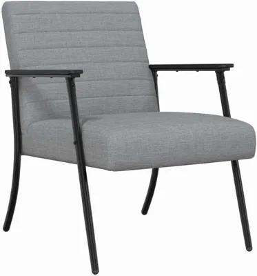 Produktbild von Hellgrauer Sessel aus Stoff, 59 x 75 x 78 cm