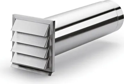 Produktbild von Naber E-Klima-E 150 Mauerkasten, Edelstahl  - Lüftungstechnik