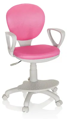 Produktbild von hjh OFFICE Kinderdrehstuhl KID COLOUR G1 Schreibtischstuhl für Kinder höhenverstellbar mit Armlehnen Stoff