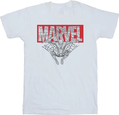 Produktbild von Marvel - T-Shirt für Herren BI51901 (XXL) (Weiß)