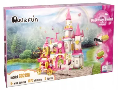 Produktbild von Elefun Konstruktionsbausteine Märchenschloss 1072 Teile
