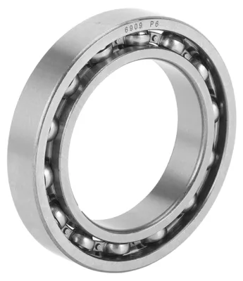 Kugellager 6909 P6 45x68x12mm offen vorgeschmiert silber