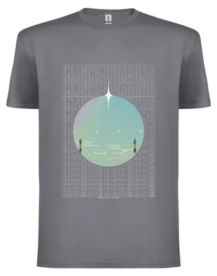 Produktbild von Imagine Dragons T-Shirt aus 100% Baumwolle, Serie 'Loom', Offizielle Band-Ware