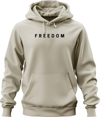 Obrázek produktu pro Freedom Charlie Kirk RIP Conservative Republican Turning Point Uni mikina s kapucí, Nature, M