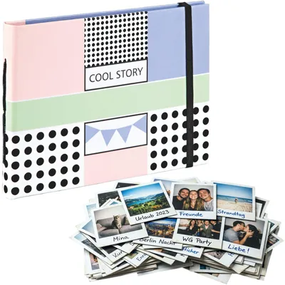 Immagine prodotto di Album a libro Hama Cool Story marrone 18x13 cm