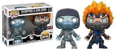 Mortal Kombat Scorpion & Subzero 2er-Pack Vinylfiguren