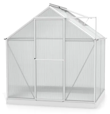 Produktbild von Vitavia Gewächshaus "Eos 3100" aluminium 3,1 m² 6 mm HKP