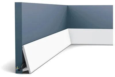 Immagine prodotto di Battiscopa a pavimento Orac Decor MODERN SX179 stile moderno 2 m