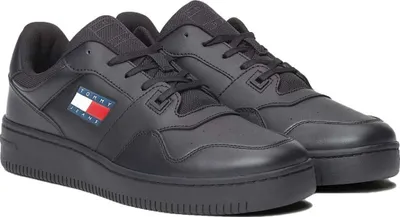 Produktbild von Tommy Jeans Herren Sneaker EM0EM01395 BDS Farbe: Schwarz Größe: 44