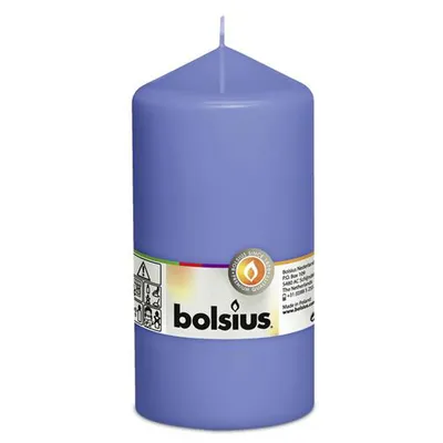 Immagine prodotto di Bolsius 103616180162 Candela a colonna 15x7,8cm blu, blu (1 pezzo)