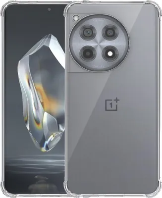 Immagine prodotto di Adatto per OnePlus 12 Custodia del telefono trasparente con paraurti - Clear Case antiurto TPU Silicone Back Cover Case trasparente - Smartphonica