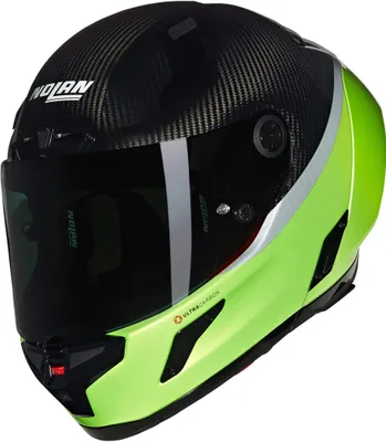 Zdjęcie produktu dla Kask NOLAN X-804 RS ULTRA CARBON D.O.C. 347 Carbon Pulse Green rozmiar M