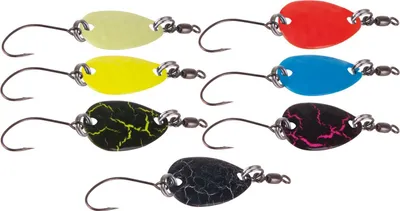 Produktbild von Iron Trout Spoon 1,5g Forellenblinker, Sänger Farbe:Orange