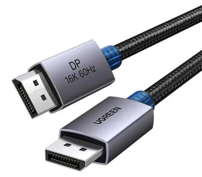 Image de Kabel Displayport Ugreen Dp131, 16K 60Hz, 80 Gbps, 1M