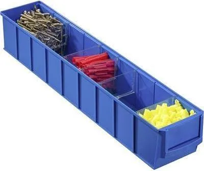 Image de Allit Lagersichtbox ProfiPlus ShelfBox 500S Blau Blau (L x B x H) 91 x 500 x 81 mm (456560)